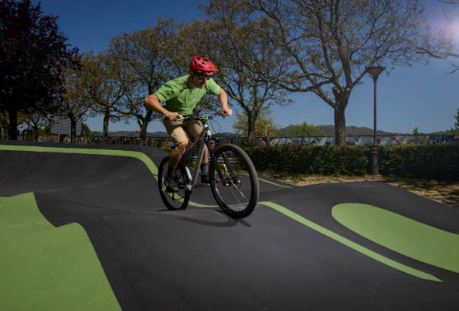 what is a pump track
